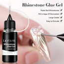 LILYCUTE 10ML Rhinestones Glue Line Gel Nail Polish Multifunction NO Wipe Super Strong Adhesive Nail Gem Glue For Nail Art