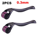 0.2-0.3mm Microneedle for Facial Body Hair Growth Derma Roller for Skin Beard 540 Needles Micro Face Roll Tool