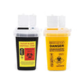 1L Plastic Waste Bin Collection Container Tattoo Needle Tip Accessories Medical Supplies Tattoo Waste Box Makeup Accessories