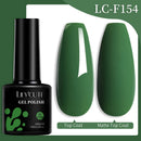 LILYCUTE 7ml Glitter Gel Nail Polish Autumn Winter Colorful Sparkling Laser Semi Permanent Soak Off UV Gel Nail Art Varnish