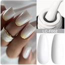 LILYCUTE Dark Grey Matte Color Series Gel Nail Polish Winter Long Lasting Full Coverage Manicure Soak Off Nails Art Gel Varnish