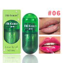 Mini Capsule Color Change Lip Gloss Lip Oil Makeup Glitter Moisturizing Transparent Shiny Glossy Nutritious Liquid Lipstick