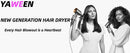 5 in 1 Professional Hair Dryer, with Hot and Cold Air Functionality - Lightweight and Thermostatic Styling Tool for Smooth Hair