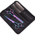 Using Hairdressing Scissors Set Hair Cutting for haircut