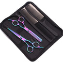 Using Hairdressing Scissors Set Hair Cutting for haircut