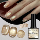 LILYCUTE 7ml Glass Cat Magnetic Nail Gel Polish Semi Permanent Soak Off UV Gel Crystal Varnis Nail Art Manicure