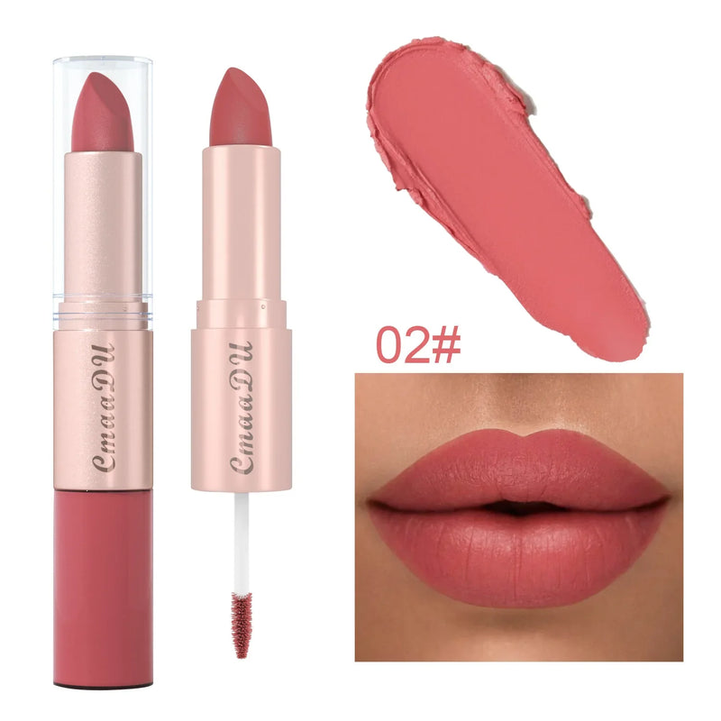 Double Ended Matte & Gloss Lipstick