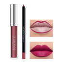 13 color lusterless liquid lipstick+lipliner set lip color makeup velvet lip color long-lasting waterproof VERONNI cosmetics set