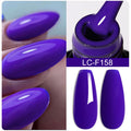 LILYCUTE Dark Grey Matte Color Series Gel Nail Polish Winter Long Lasting Full Coverage Manicure Soak Off Nails Art Gel Varnish