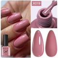 LILYCUTE 7ML 125 Colors Gorgeous Glitter Red Nail Gel Polish Semi Permanent Soak Off LED UV Gel Nail Art Manicure Varnish