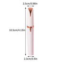 3-in-1 Electric Grooming Tool - Safe Eyebrow Shaper & Nose Hair Trimmer for Effortless Beginner Grooming & Stray Hair Removal