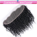 12A Afro Kinky Curly natural color 3 Bundles and 13x4 Lace Frontal Human Hair 8-24'' Brazilian Virgin Remy Pre Plucked Baby Hair