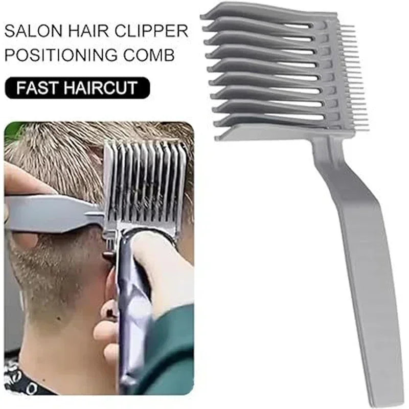 New Men's Hair Clippers Flat Hair Combs Hair Salons Anti-static Trimming Edge Trimming Push Cutting and Combing