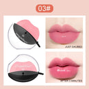 Lazy Lipstick Pearl light Temperature Color Changing Lip-shaped Lipstick Velvet Moisturizing Lip Gloss Waterproof Non-stick Cup