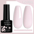 LILYCUTE Dark Grey Matte Color Series Gel Nail Polish Winter Long Lasting Full Coverage Manicure Soak Off Nails Art Gel Varnish