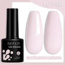 LILYCUTE Dark Grey Matte Color Series Gel Nail Polish Winter Long Lasting Full Coverage Manicure Soak Off Nails Art Gel Varnish
