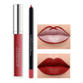 13 color lusterless liquid lipstick+lipliner set lip color makeup velvet lip color long-lasting waterproof VERONNI cosmetics set
