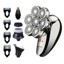 5 In 1 Electric Shaver For Men Bald Head Hair Clipper Nose Trimmer 7D Floating Blade Head Shaving Beard Knife Rechargeable Razor