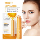 SADOER Vitamin C Lip Balm Moisturizing Anti Cracking Hydrating Repair Nourishing Anti Wrinkles Lipstick Lips Skin Care Products
