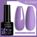 LILYCUTE Dark Grey Matte Color Series Gel Nail Polish Winter Long Lasting Full Coverage Manicure Soak Off Nails Art Gel Varnish