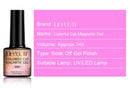 LILYCUTE 7ml Colorful Cat Magnetic Nail Gel Polish Shine Glitter Reflective Nail Gel Soak Off UV LED Gel Nail Art Varnish