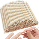 100/50pcs Nail Art Pusher Orange Wood Sticks Cuticle Pusher Remover Rhinestones Dotting Removal Manicure Pedicure Care Tools