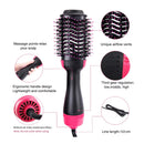 4-in-1 Hair Dryer Brush Blow-Dryer Styler Volumizer with Negative Ion Anti-Frizz Hot Air Brush Upgraded Hairdryer for Salon