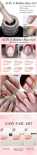 LILYCUTE 7ml Nude Crystal Rubber Base Gel Nail Polish Natural Semi Permanent Soak Off UV LED Varnish DIY Nail Art Manicure