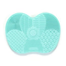 Colorful Brush Cleaner Scrubbe Board Cosmetic Makeup Brush Washing Silicone Gel Cleaning Mat Foundation Makeup Brush Cleaner Pad