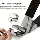 Nail Care Kit for Ingrown & Thick Toenails - Heavy-Duty Clippers Set with Nail File, Cuticle Nippers, and Grooming Tools - Class