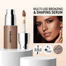 Long Lasting Foundation Serum With Bronzing Shaping Moisturizes Nourishes Skin Brighten Facial Contouring Concealer Cosmetics