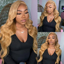 Body Wave 13x6 Honey Blonde Lace Frontal Wig Brazilian