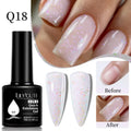 LILYCUTE 7ML Nude Pink Quick Extension Gel Nail Polish Milky Clear Sturcture Hard Enhanced Construction Gel Nail Art Manicure