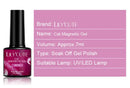 LILYCUTE 7ml Red Cat Magnetic Gel Nail Polish Glitter Full Coverage Varnish Semi Permanent UV/LED Soak Off Nails Art