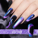 LILYCUTE 7ML Cat Magnetic Gel Nail Polish 9D Magnetic Gel Shine Colorful Design Manicure Semi Permanent Soak Off DIY Nail Art