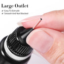 LILYCUTE 10ML Nail Rehinestone Glue Gel Nail Glue Super Strong Adhesive Gel DIY For Nail Charms Rhinestones Beads Flower