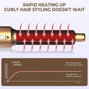 6 in 1 Hair Dryer Brush Detachable Airflow Comb Curler Straightening Brush Heat Control Styler for Smooth Hair