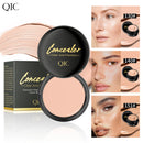 Waterproof & Sweatproof Concealer with Brush - Tattoo coverage, Long-Lasting Foundation, Natural,Full coverage, All Skin Types