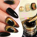 LILYCUTE 7ml Colorful Cat Magnetic Nail Gel Polish Shine Glitter Reflective Nail Gel Soak Off UV LED Gel Nail Art Varnish