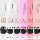 2/3pcs Clear Non-Stick Hand Extension Gel Nail Polish Set 3D Shaping/Sculpting/Carving UV/LED Gel Jelly Hard Gel Manicure DIY