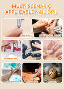 DianaBeauty 45000RPM Electric Nail Drill Machine Rechargeable Nail Polisher Portable Nail File For Gel Nails Remover Manirure