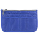 Multifunctional Bi-fold Storage Bag Double Zipper Large Capacity Storage Arrangement Makeup Toiletries Large Classification Bag