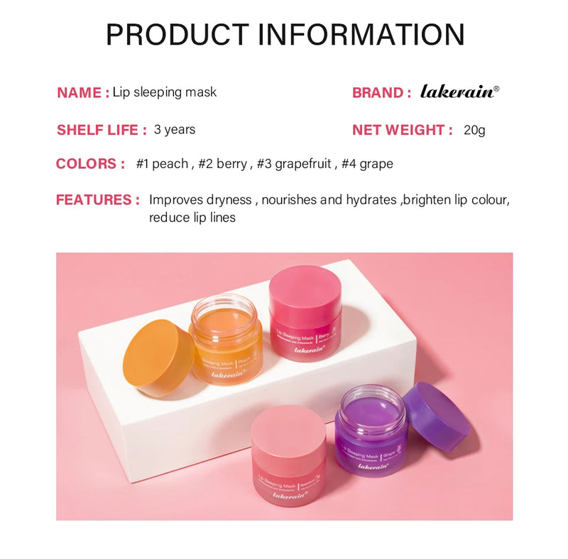 Lip Balm Healing Moisturizing All-natural Lip Mask For Dry Lips Lip Moisturizing Power Lip Care Nourishing Repair