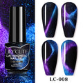 LILYCUTE 7ML Cat Magnetic Gel Nail Polish 9D Magnetic Gel Shine Colorful Design Manicure Semi Permanent Soak Off DIY Nail Art