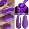 LILYCUTE Dark Grey Matte Color Series Gel Nail Polish Winter Long Lasting Full Coverage Manicure Soak Off Nails Art Gel Varnish