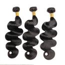 Daianran Body Wave Bundles Brazilian Hair Weave Bundles 1/3/4 PCS Human Hair Bundles Natural Black 14-30"Remy Hair Extensions