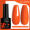 LILYCUTE 7ML 184 Colors Nail Gel Polish Shining Red Glitter Semi Permanent Nail Art Varnish Long Lasting UV LED Gel Manicure