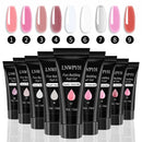 Poly Extension Nail Gel Set Professional Nail Art Kit Acrylic Nail Extension Finger All For Quick Building Gel Extension Gel Kit