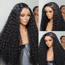 300 Density Human Hair Wigs 100% Transparent Curly Wigs 13x6 Hd Lace Frontal Wig Brazilian High Density Deep Wave Wigs 40 Inch