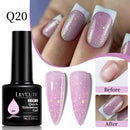 LILYCUTE 7ML Nude Pink Quick Extension Gel Nail Polish Milky Clear Sturcture Hard Enhanced Construction Gel Nail Art Manicure